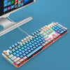 Luminous Punk Keyboard USB Wired Computer Gaming Keyboard