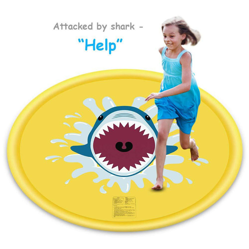 Shark spray pad