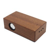 Small wooden speaker