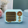 Mini Retro Bluetooth Speaker Portable Card Small Speaker