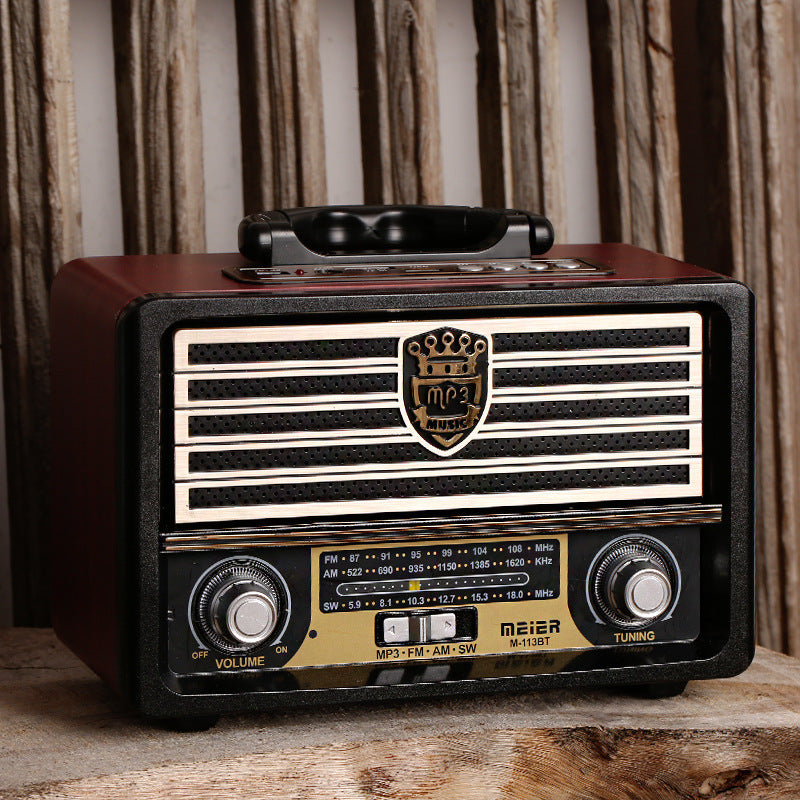 Wooden Vintage Wireless Bluetooth Speaker