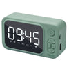 Alarm Clock Bluetooth Speaker Outdoor Portable Wireless Card Speaker Radio